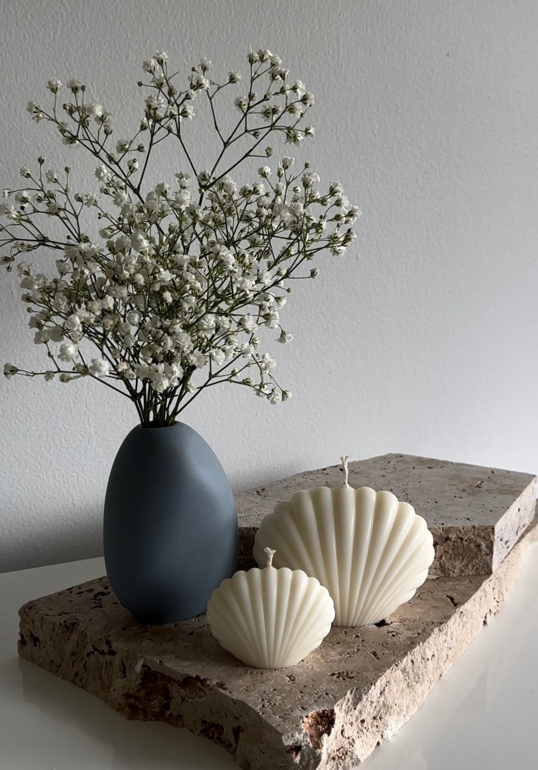 Natural Soy Wax - Shell Candle