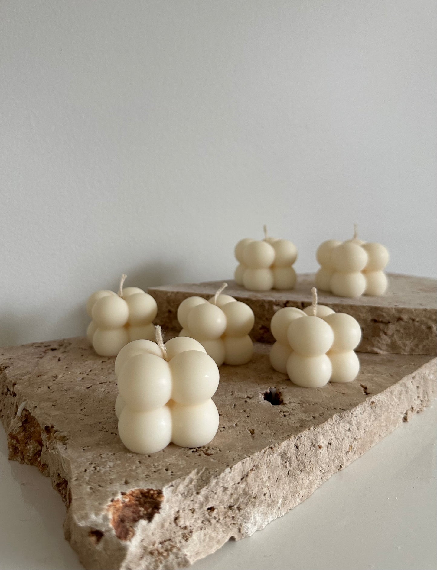 Natural Soy Wax - Bubble Candle