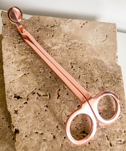 Candle Wick Trimmer - ROSE GOLD