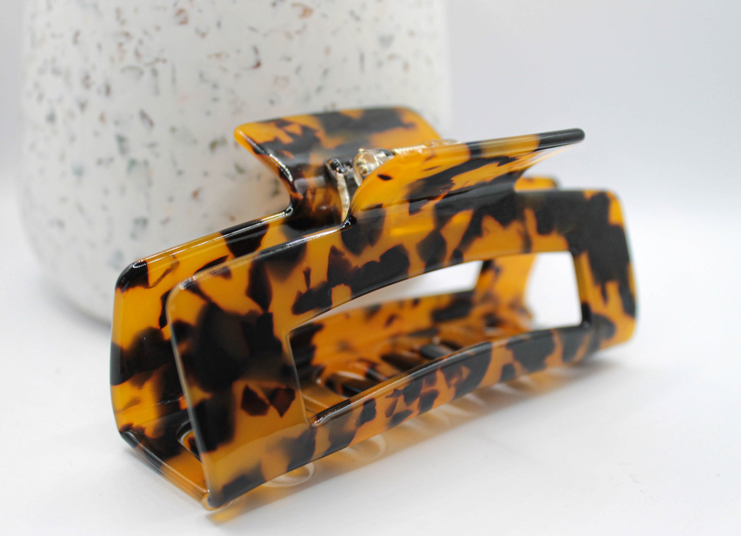 Large Tortoise Shell Claw Clip - Classic